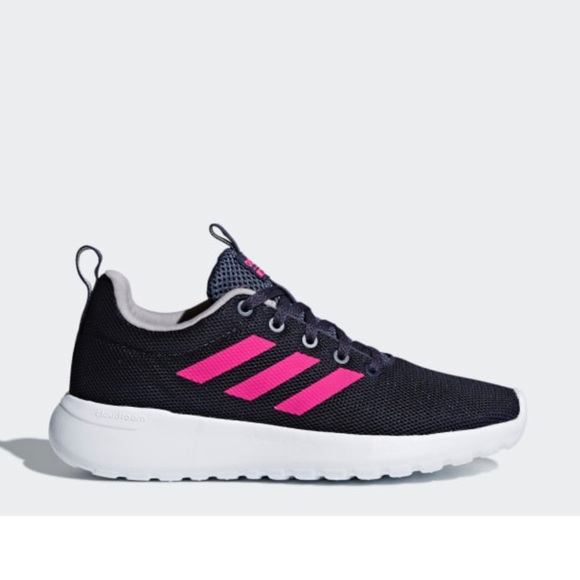 Adidas Women Cloudfoam CF Lite Racer Blue/Pink - Picture 1 of 8